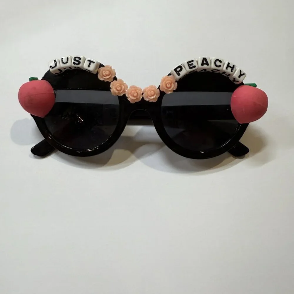 Rad + Refined Round Embellished Sunglasses